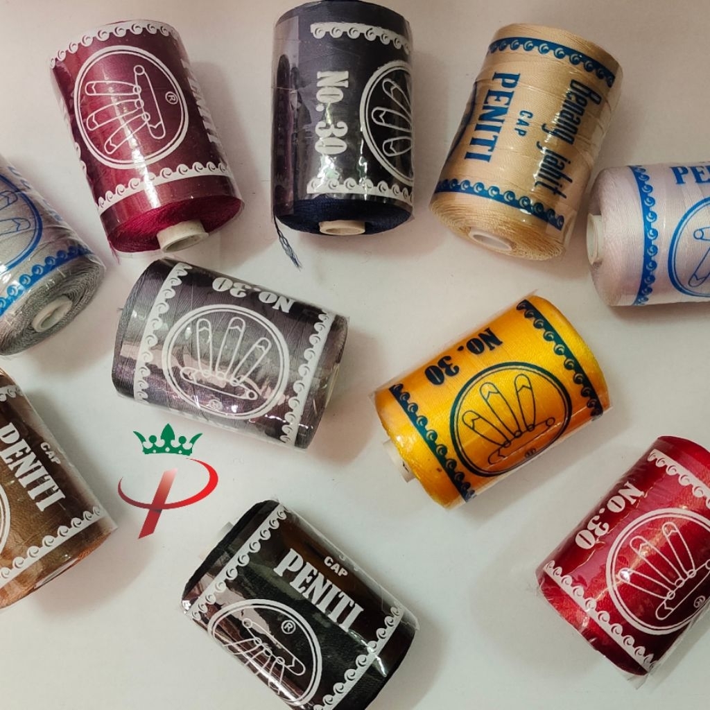 Benang Nylon Cap Peniti No. 30 dan No. 6