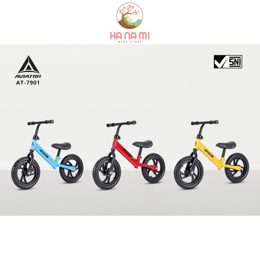Aviator Balance Bike AT-7901 / Sepeda Keseimbangan Anak