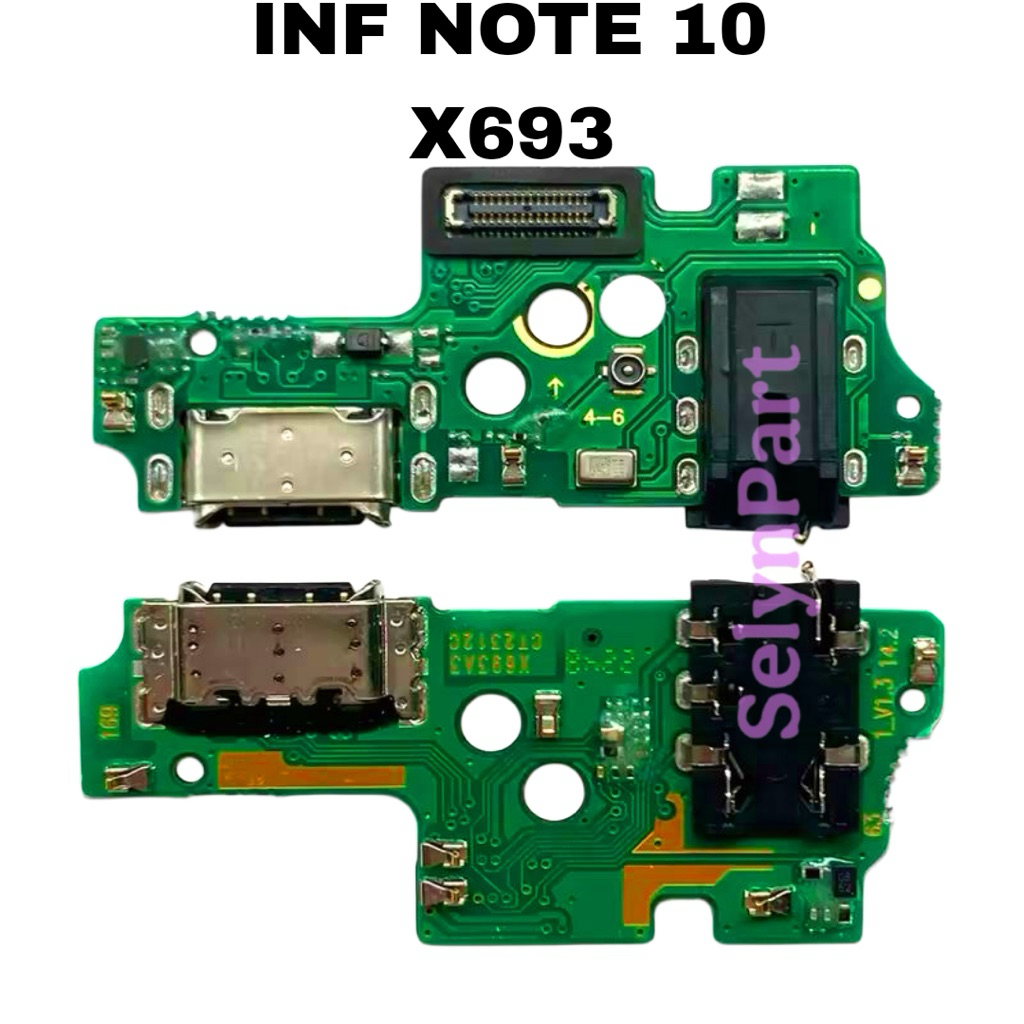 PAPAN CAS / PCB CAS / CONECTOR CAS HP INFINIX NOTE 10 (X693)