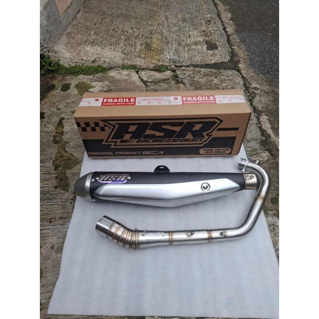 Kenalpot Suzuki Satria injeksi Satria Fu Fi150 Suzuki Raider 150i Satria fu karbu free leser nama