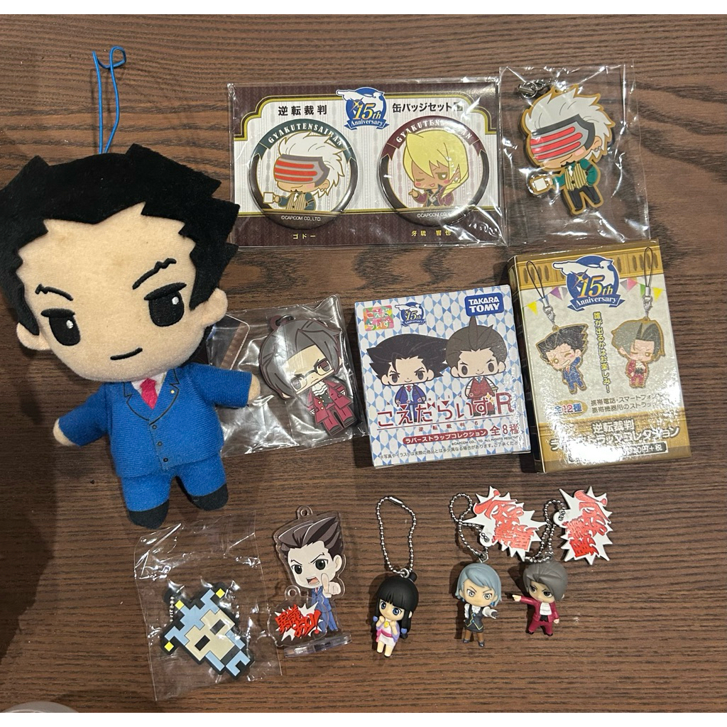 merch official ace attorney gyakuten saiban RARE