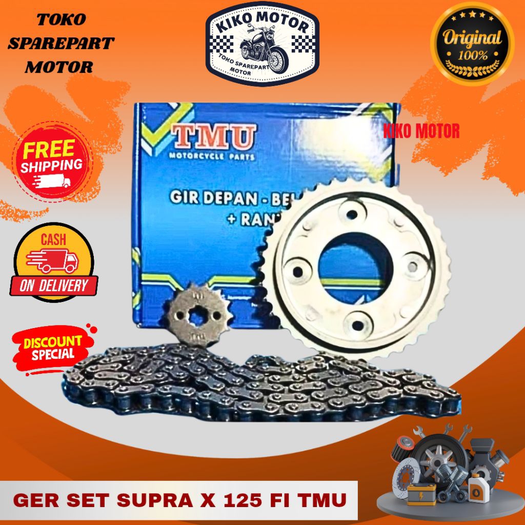 GER GEAR SET SUPRA X 125 FI TMU