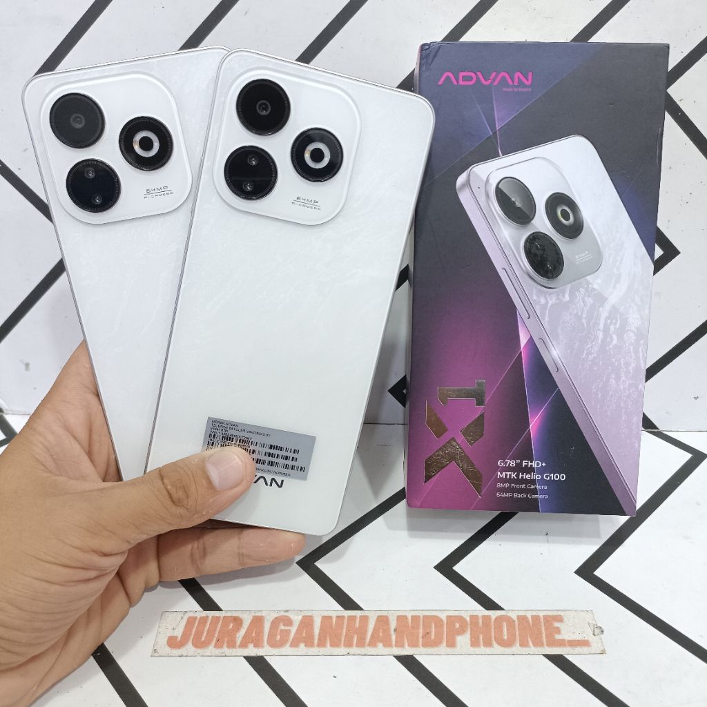 ADVAN X1 8/128GB HP BEKAS SECOND SEKEN FULLSET