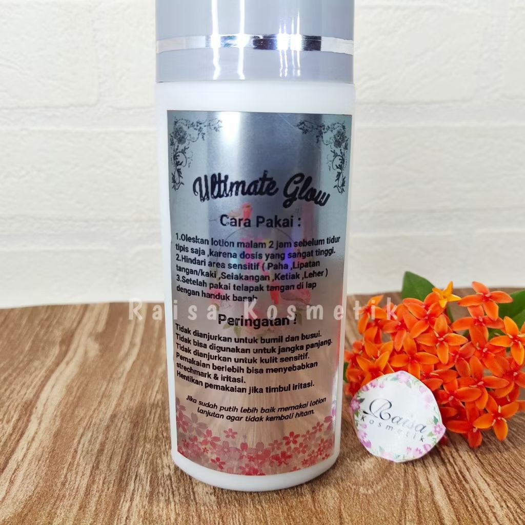 ULTIMATE GLOW 7X LEBIH CEPAT DOSIS NIGHT EXTRA DOSIS HB LOTION WHITENING