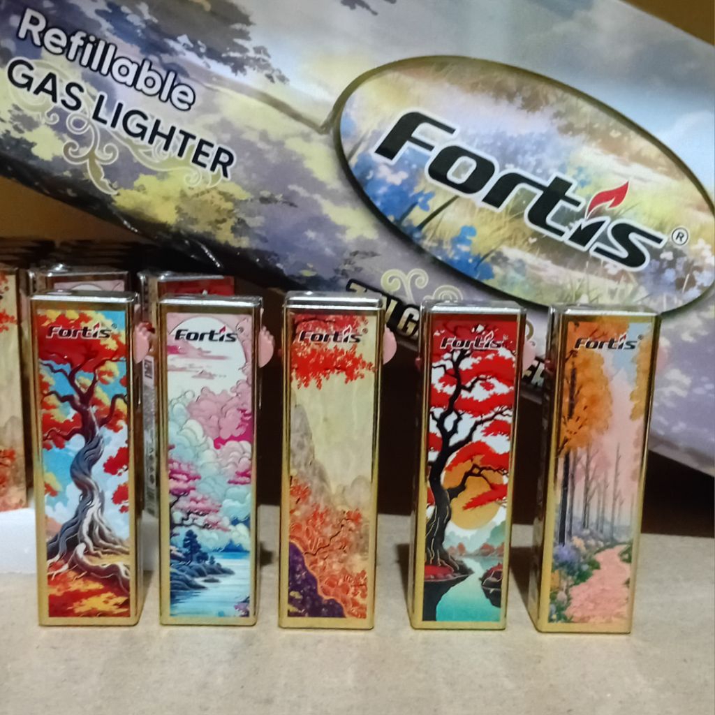 Korek bara bodi besi FORTIS ZEN GARDEN SERIES / korek api / pemantik