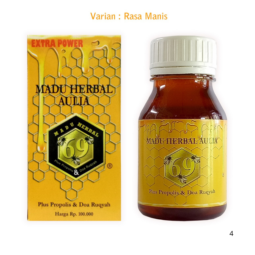 MADU HERBAL 69 AULIA PLUS PROPOLIS