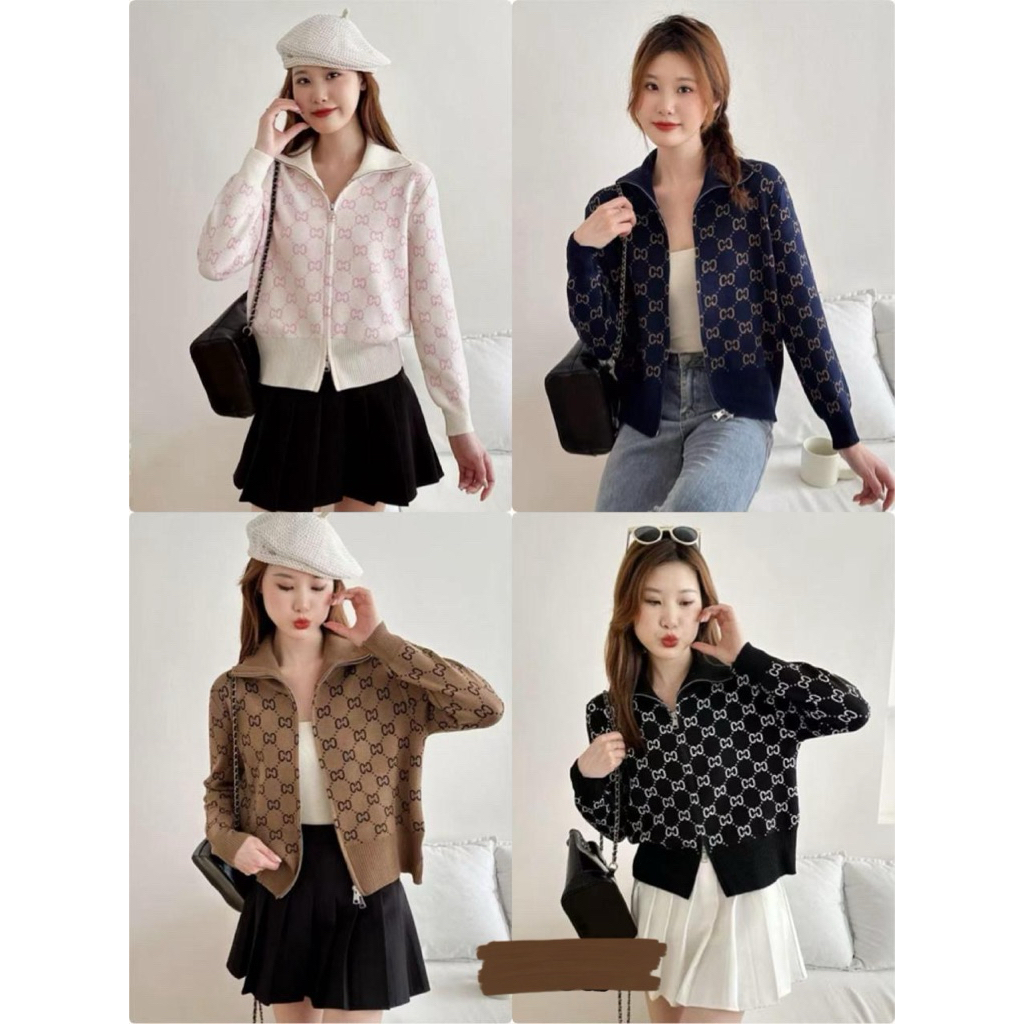 JAKET WANITA BAHAN RAJUT HALUS IMPORT