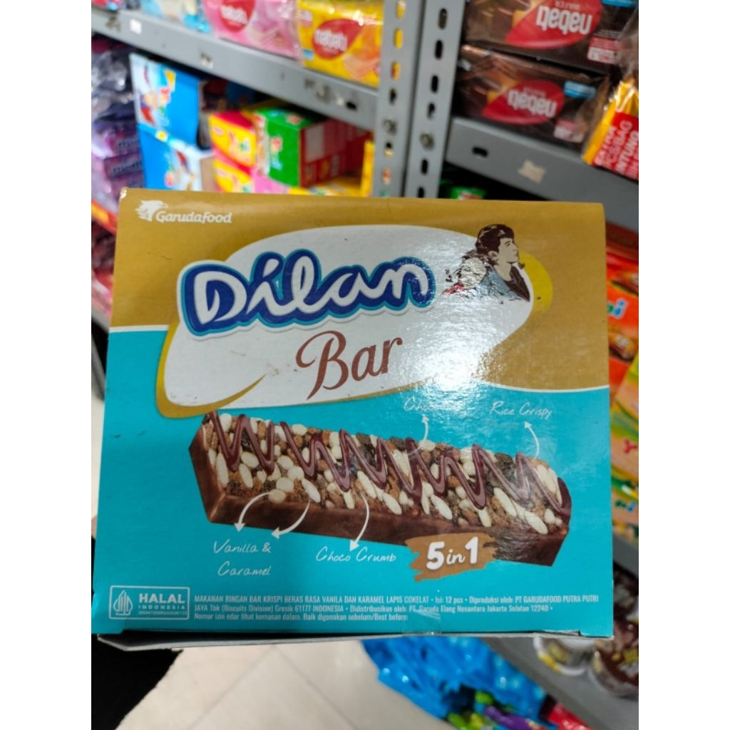 (GARUDA FOOD ) Dilan Bar Isi 12 pcs