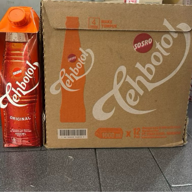 Teh Botol Sosro 1L (1Dus)