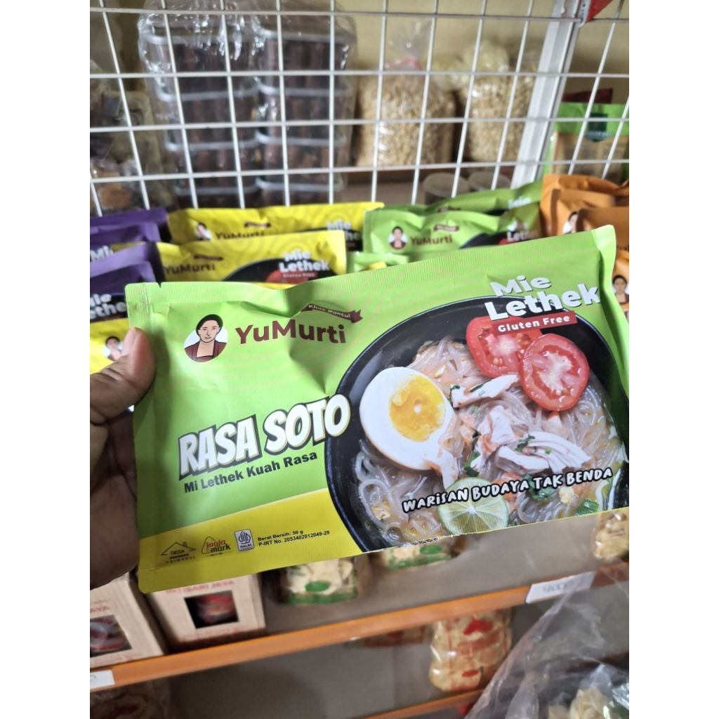 Oleh Oleh Khas Bantul Yk - Mie Lethek Yu Murti New Variasi , Mie lethek Soto , Mie lethek Plencing, 