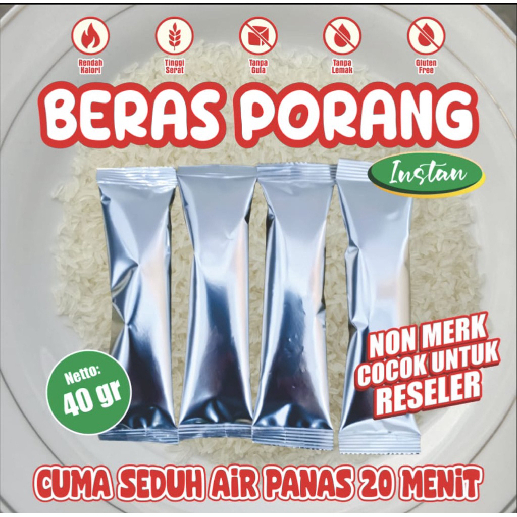 Beras Porang / Beras Diet / Beras Porang Yoshimama/Beras Kesehatan / Beras Diabetes / Beras Shiratak