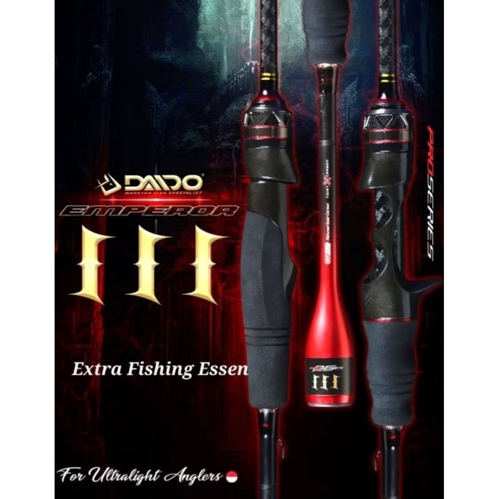 joran pancing UL Daido Emperor pro lll