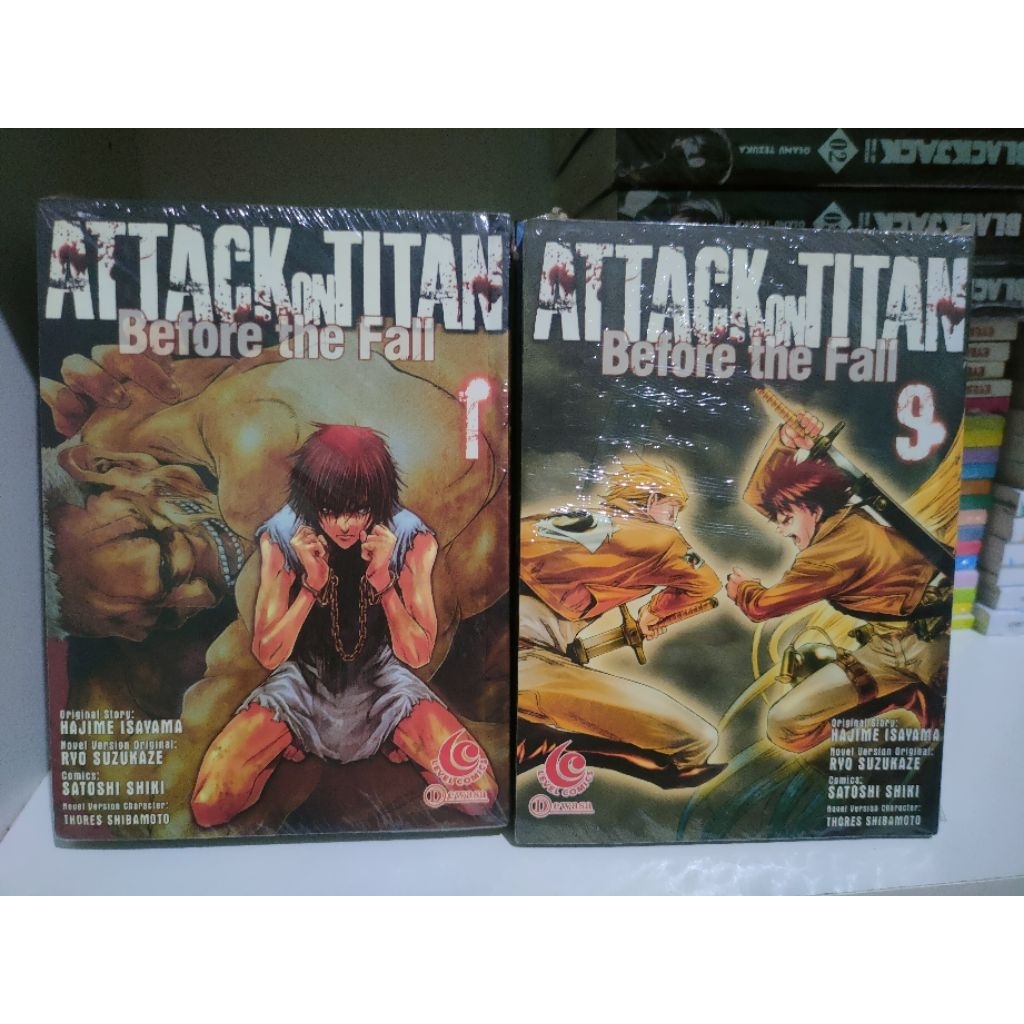 Komik Attack on Titan Before The Fall Fullset 1-17 Tamat Segel