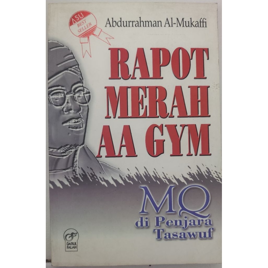 BUKU RAPOT MERAH AA GYM BEKAS ORIGINAL