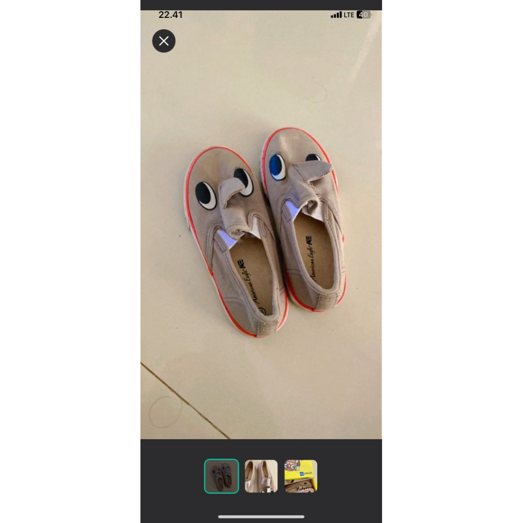 sepatu anak AMERICAN eagle