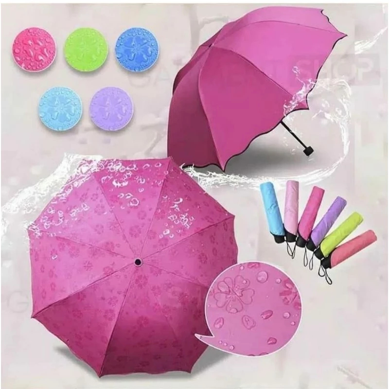 payung 3d lipat,payung magic lipat,payung polos,promosi payung , payung 3D , payung lipat