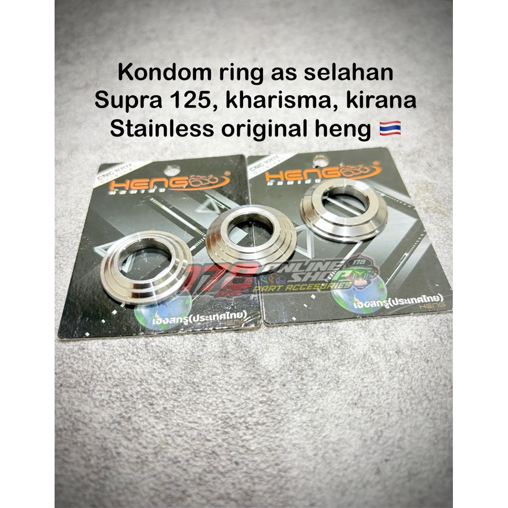 kondom ring as sela cnc supra125,kharisma,kirana,original heng