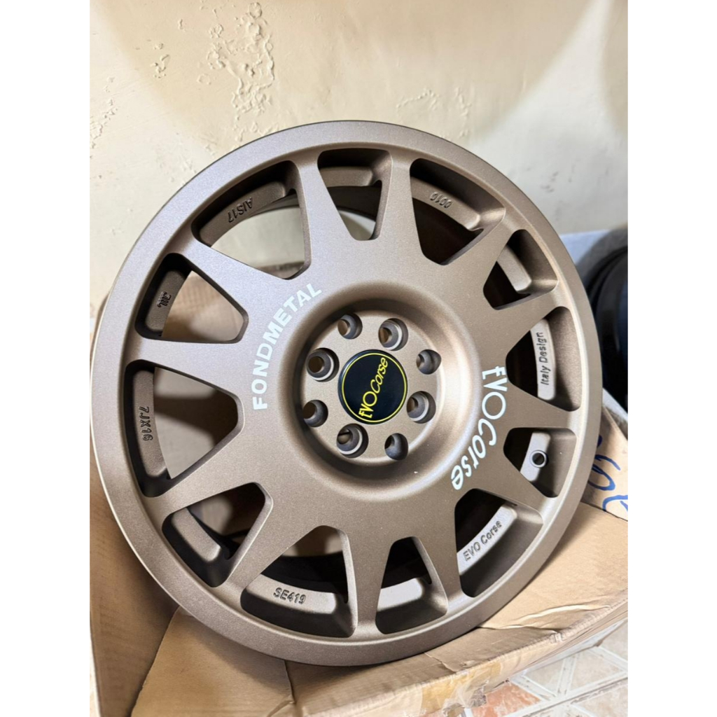 Velg Evocorse Fondmetal Ring 16 4x100/114,3 - Warna Rally Bronze