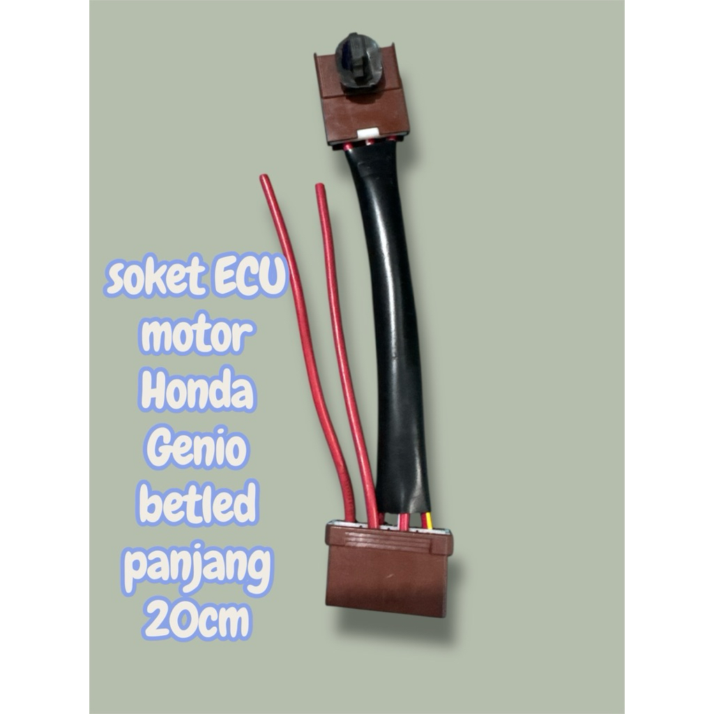 soket ECU motor Honda Genio beat deluxe