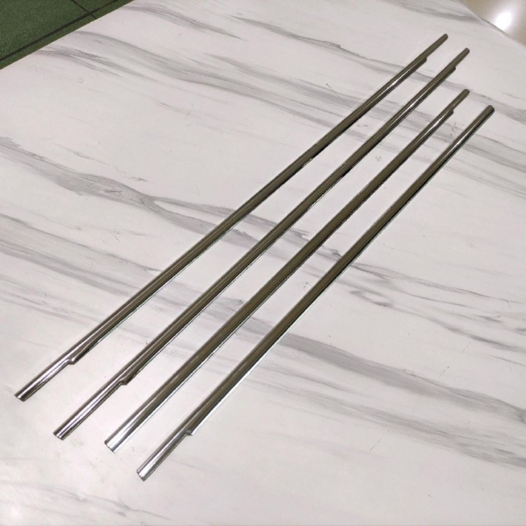 Lis List Kaca Samping Cover Pelipit Kaca Pintu Mobil Isuzu Panther New Kapsul 1997 Sampai 2022 Stenl