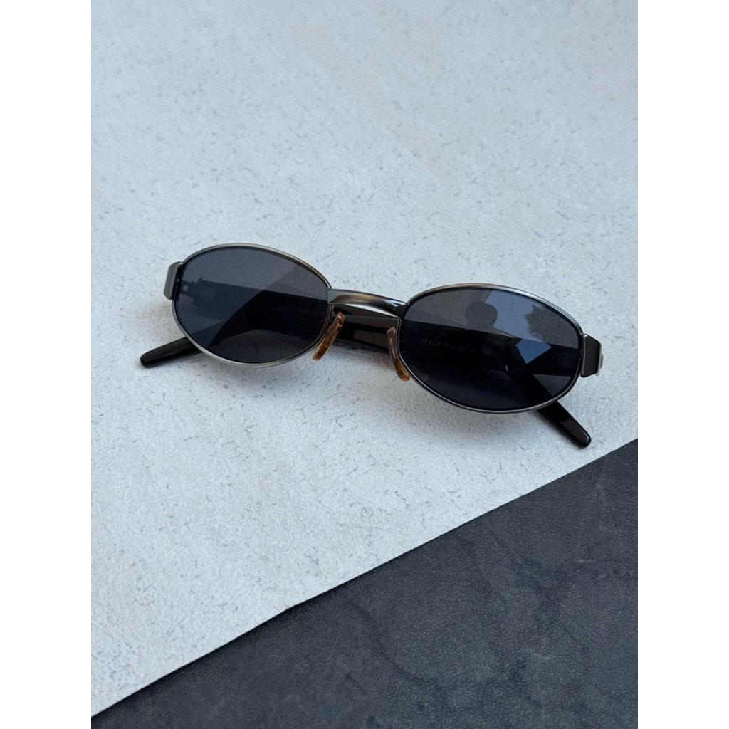 NOS - NITRO Vintage NB1573 Kacamata Jadul Kotak Frame Besi Pria/Wanita