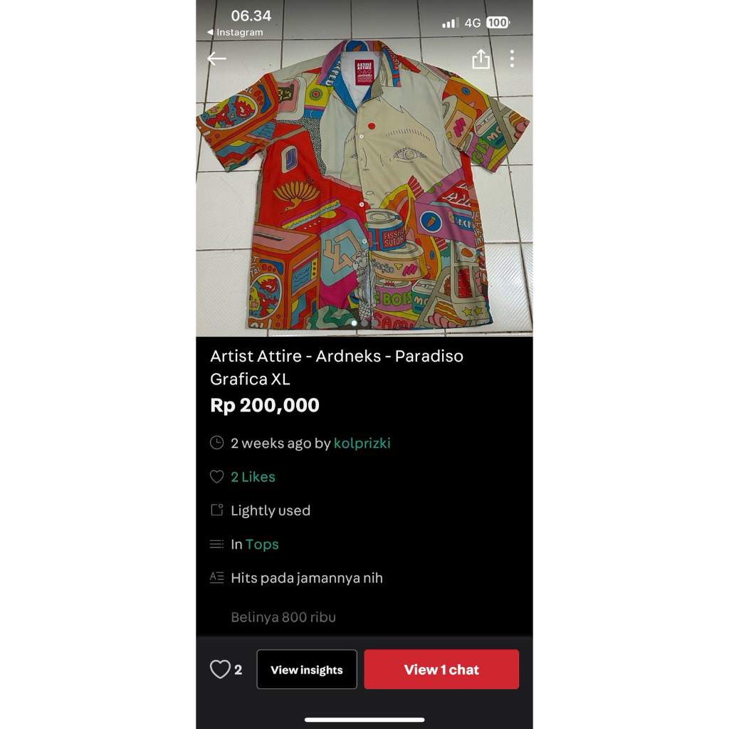 Artist Attire - Paradiso Grafica XL