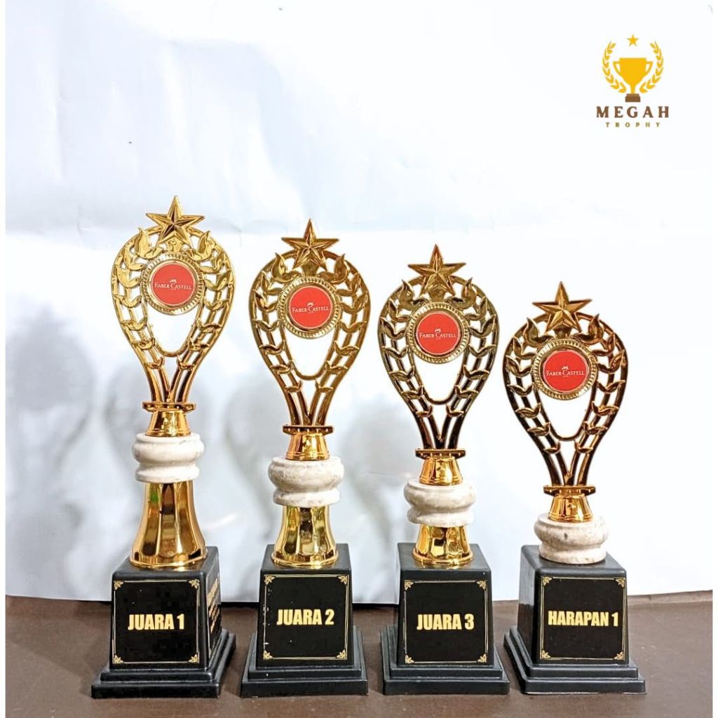 PIALA JUARA 1234 SET KOMBINASI MARMER