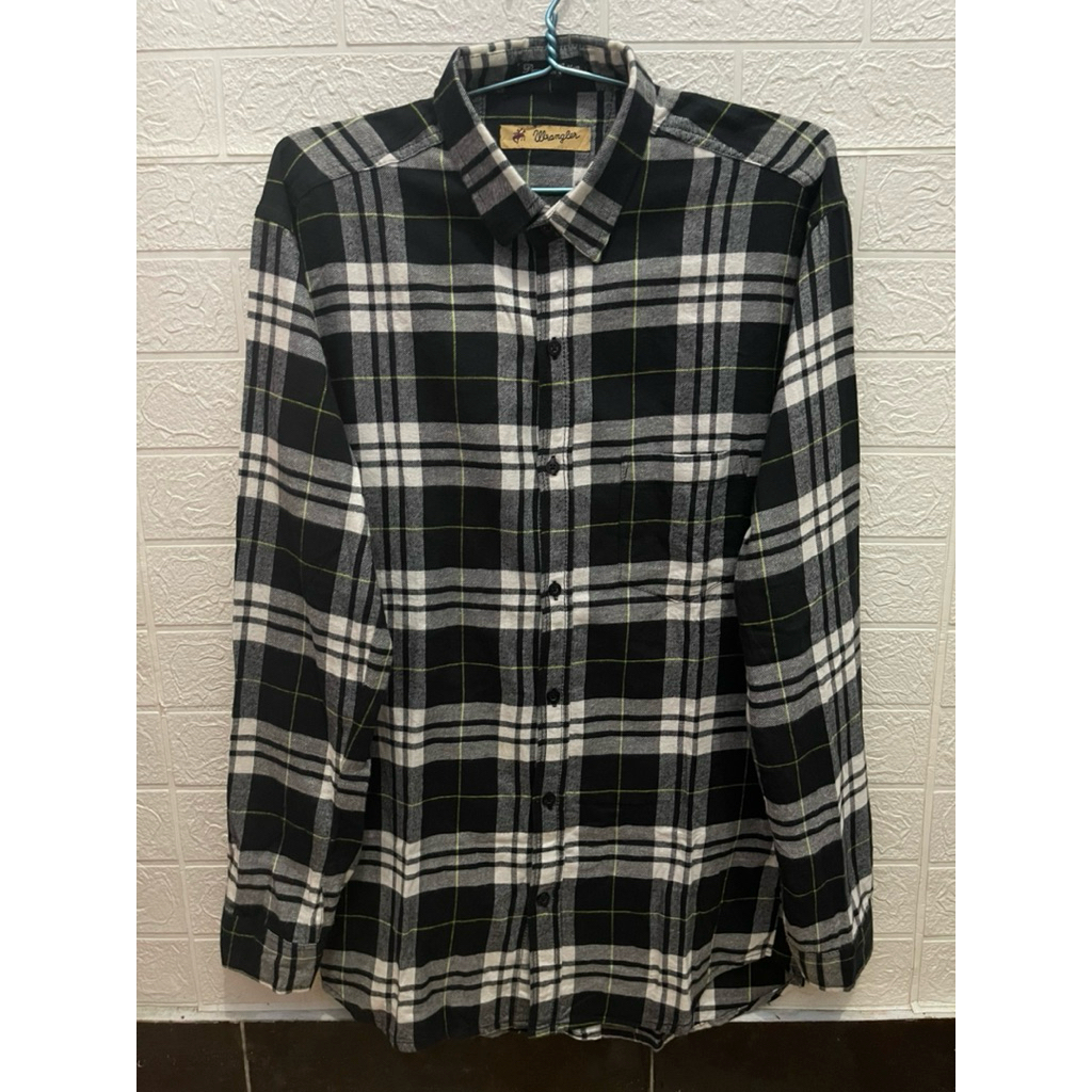 Kemeja Flanel Wrangler Second