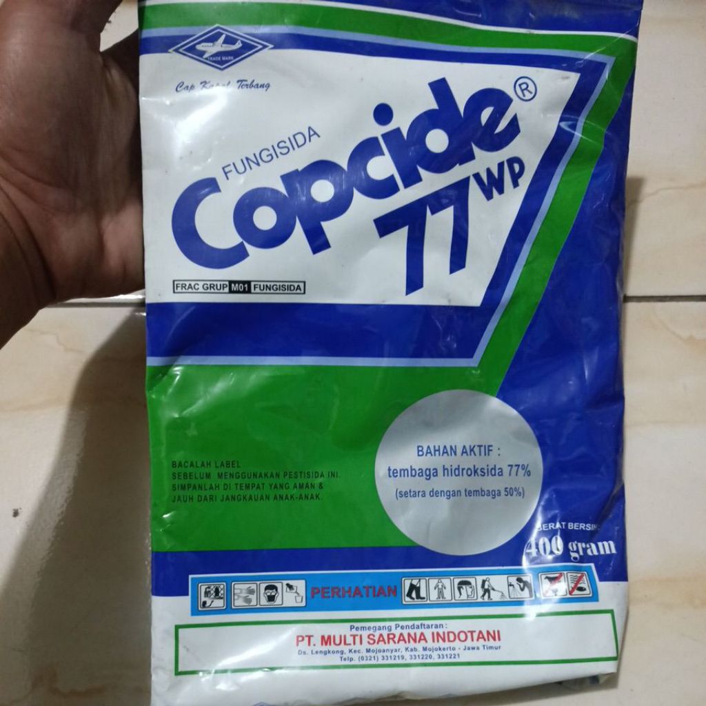 Fungisida Copcid 77WP 400gram/tembaga hidroksida