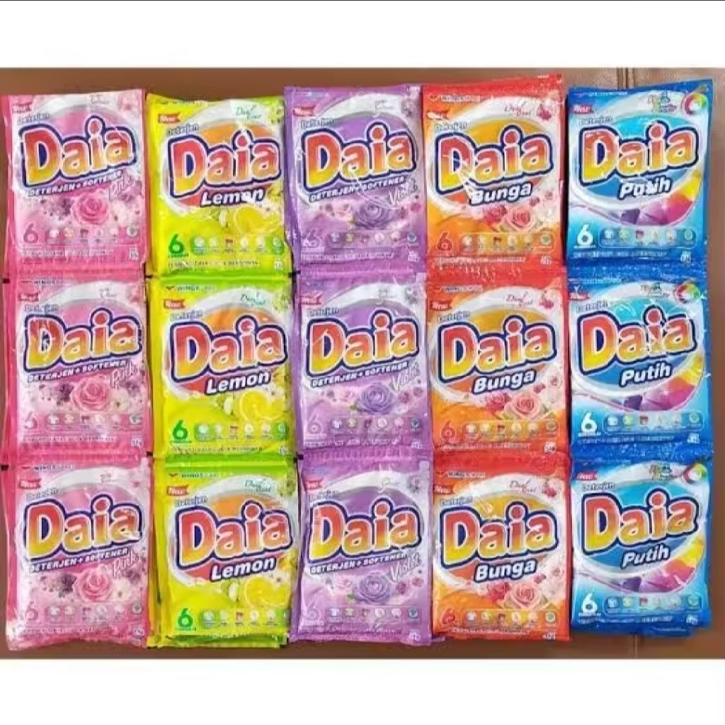 Daia SoKlin Bubuk Renceng Sachet