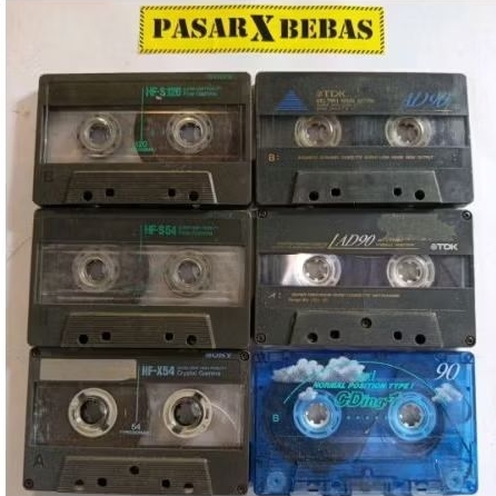 kaset kosong / kaset rekaman / kaset blank  kualitas tinggi  high grade