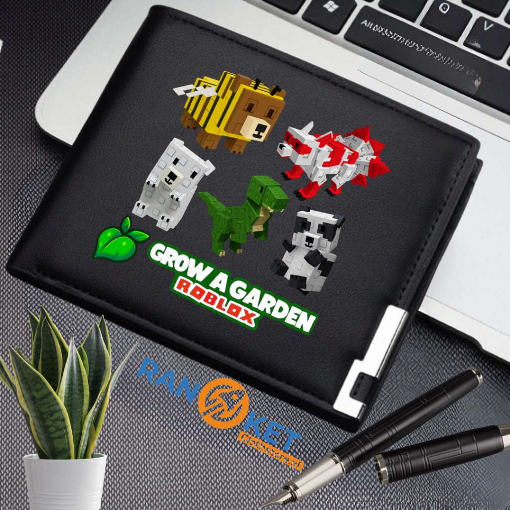 Dompet Anak Pet Grow A Garden I Dompet Lipat Anak Pria Pet Grow A Garden Dompet Kulit Anak Sintentis