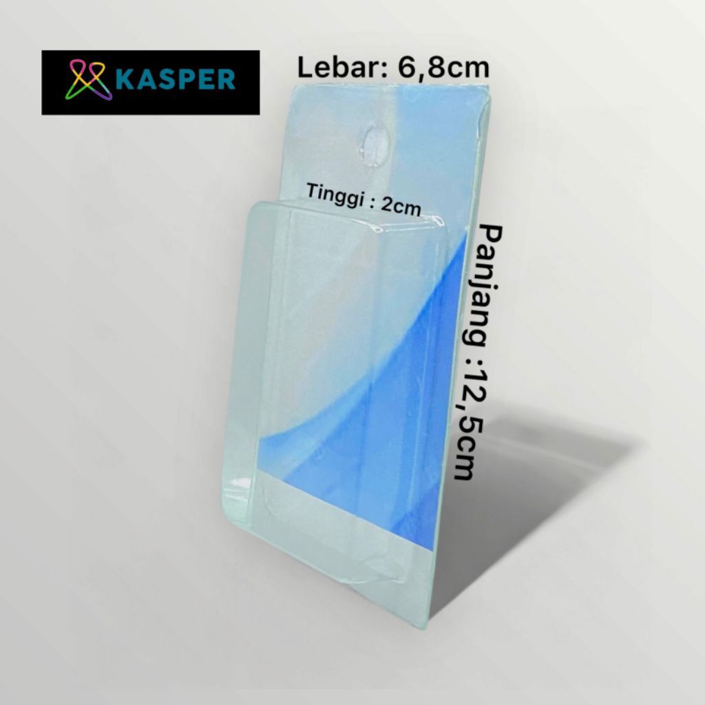 Blister/Tray Mika Plastik Kotak 12,5cm x 6,8cm x 2cm