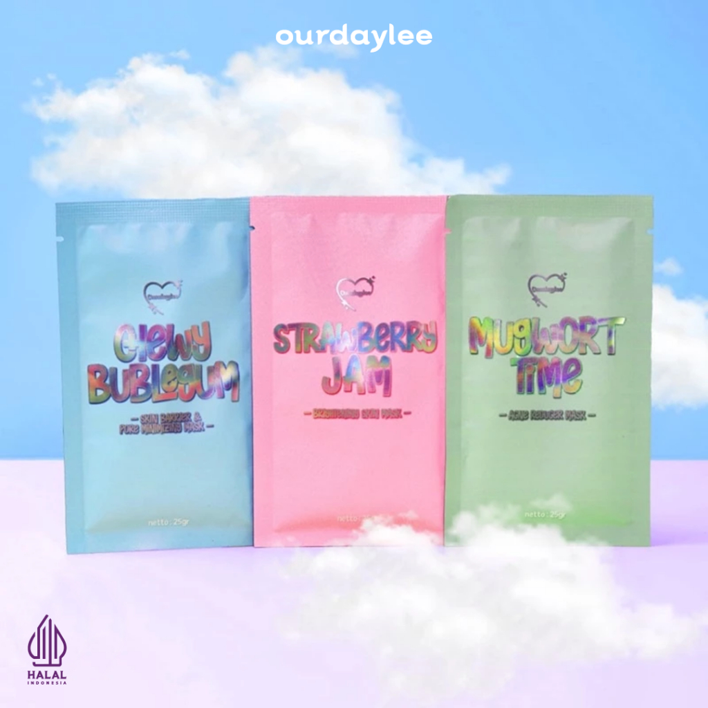 OURDAYLEE - Organic Mask [Masker Bubuk Organik]