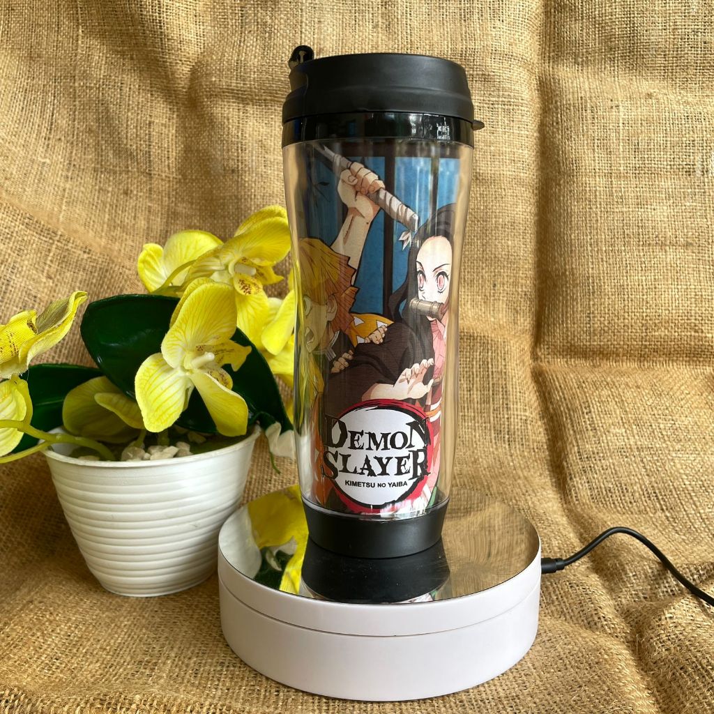 Tumbler Kimetsu no Yaiba Demon Slayer Anime Manga Wibu Botol Minum Fil