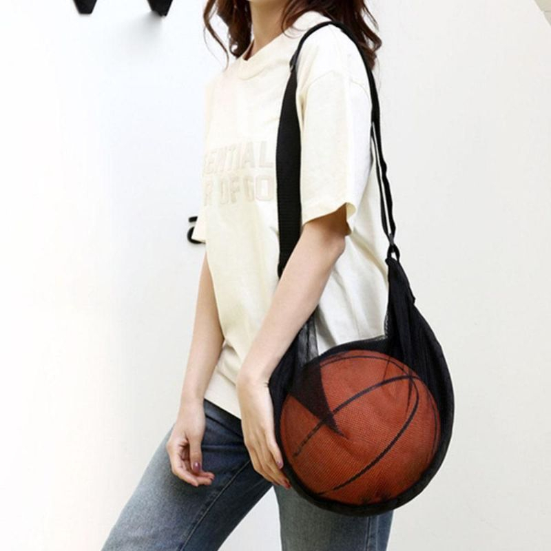 HOT DEALS Tas Bola Selempang Basket Voli Futsal Tas Olahraga Serut Sekolah Tas Latihan Basket Zipper