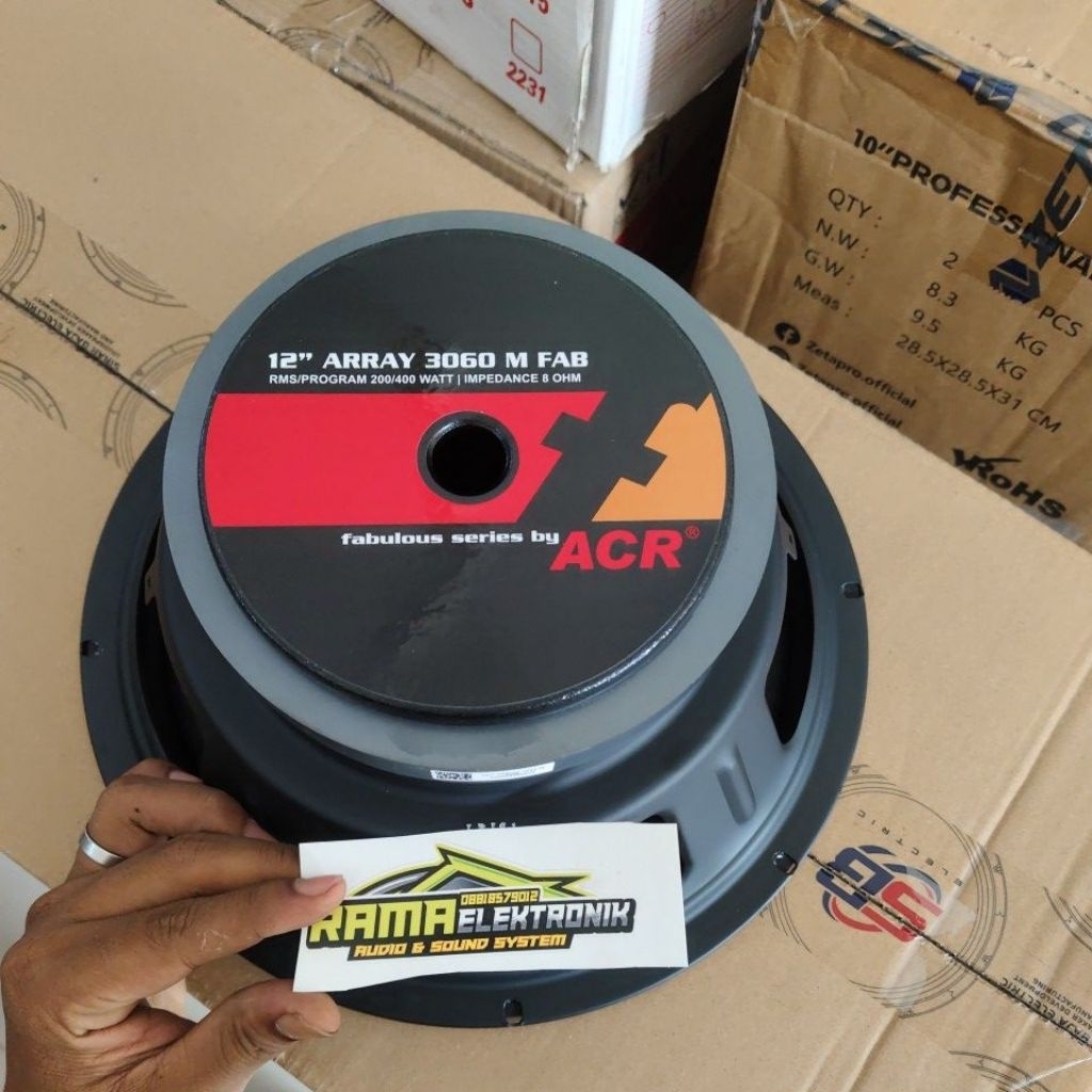 SPIKER ACR FABULOUS 12 ARRAY 3060 400 WATT RAJANYA MIDEL SPIKER 12 INCH ARAY 3060