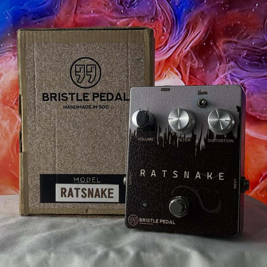 Bristle Pedal RatSnake based on Proco Rat usa n boss tc electronic electro harmonix big muff earthqa