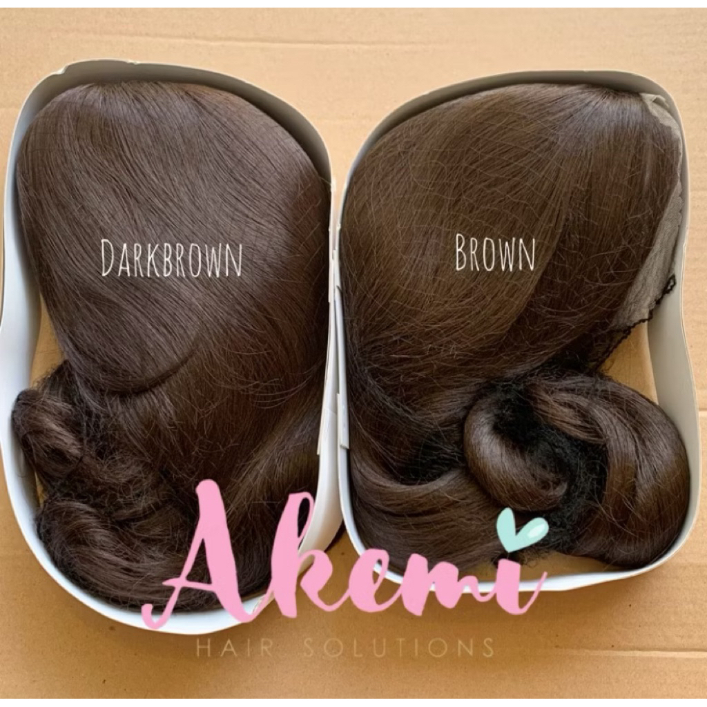 preloved wig akemi warna coklat