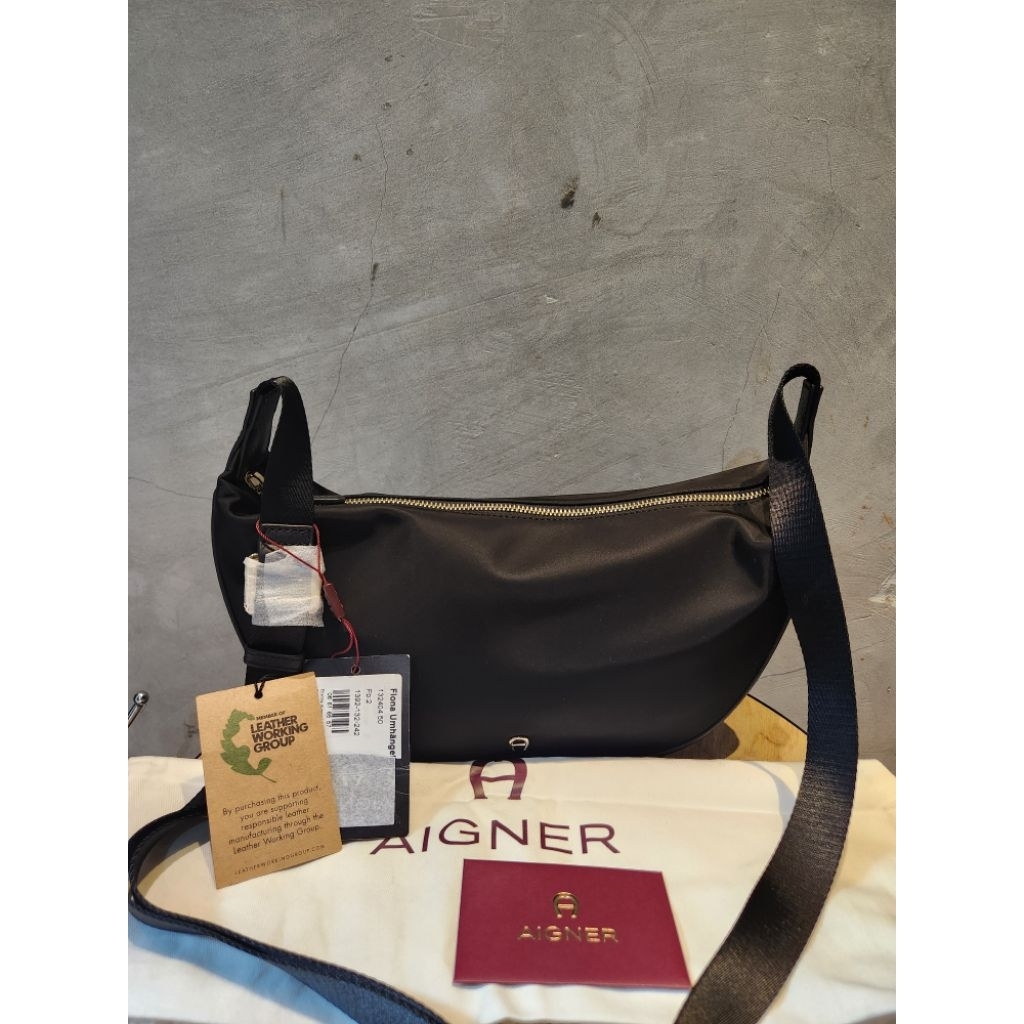 Tas Aigner Fiona Nylon Crossbody Bag