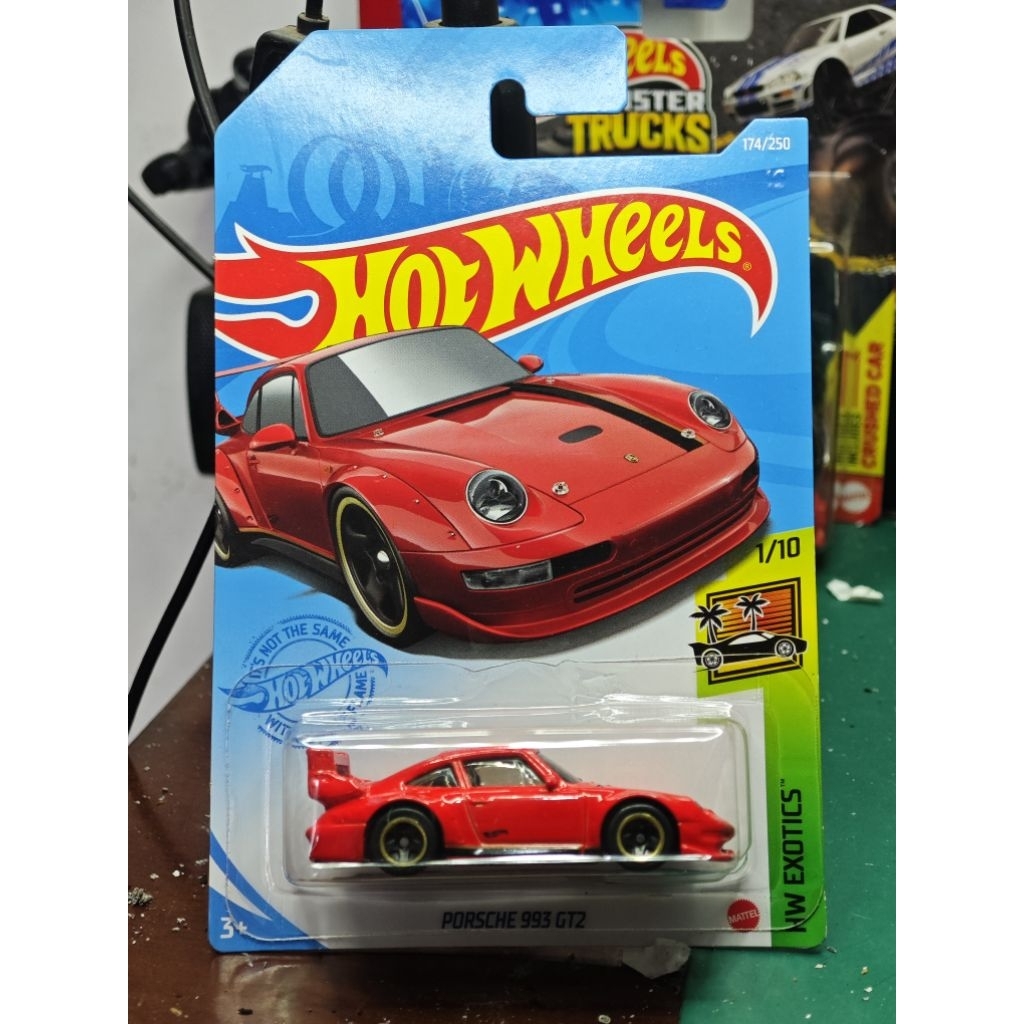 Hotwheels Porsche 993 GT2 Red