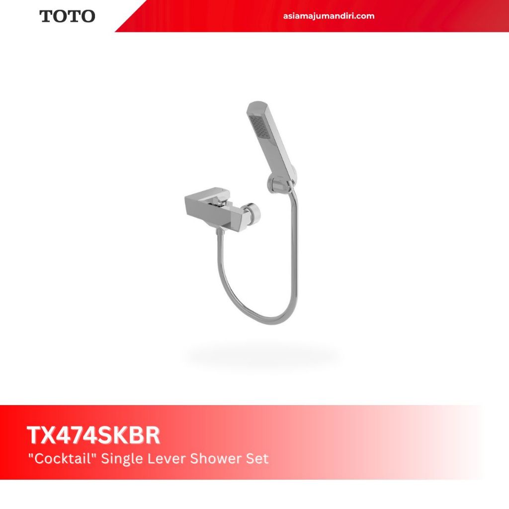 TOTO Shower Mixer TX474SKBR | Shower Mandi - Kran Shower - Shower Set