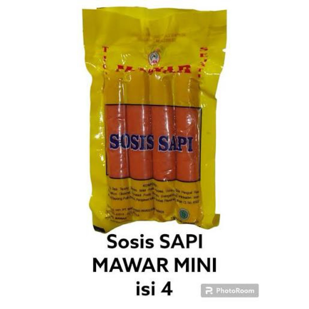 Sosis sapi mawar Bandung