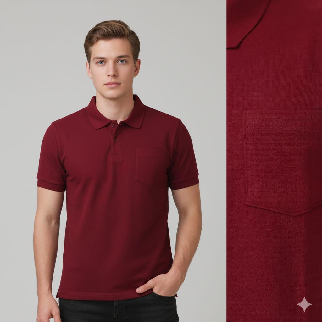 kaos kerah lakos wangki saku