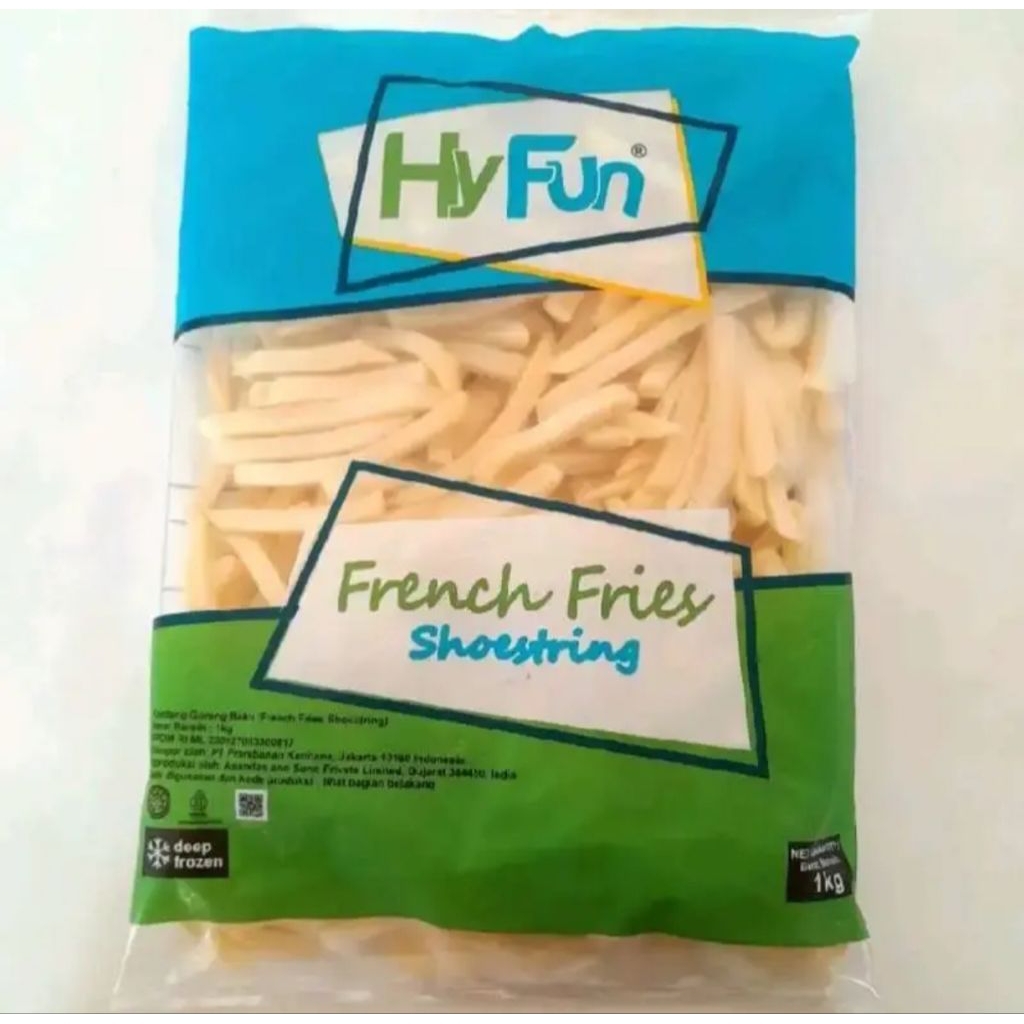 Hyfun French Fries Shoestring 1000gram