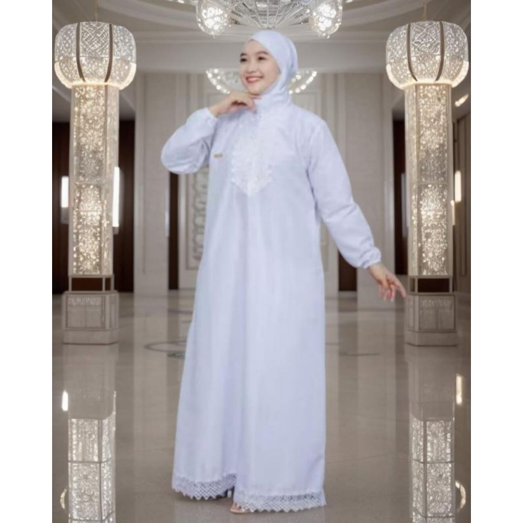 Gamis umroh dan haji katun premium