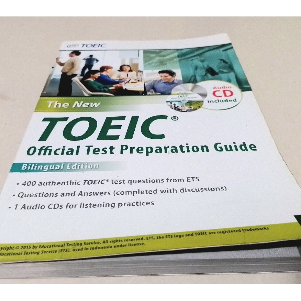 Buku The New TOEIC Official Test Preparation Guide
