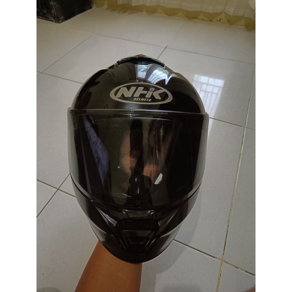 Helm Fullface NHK Mark 1 Hitam Glossy