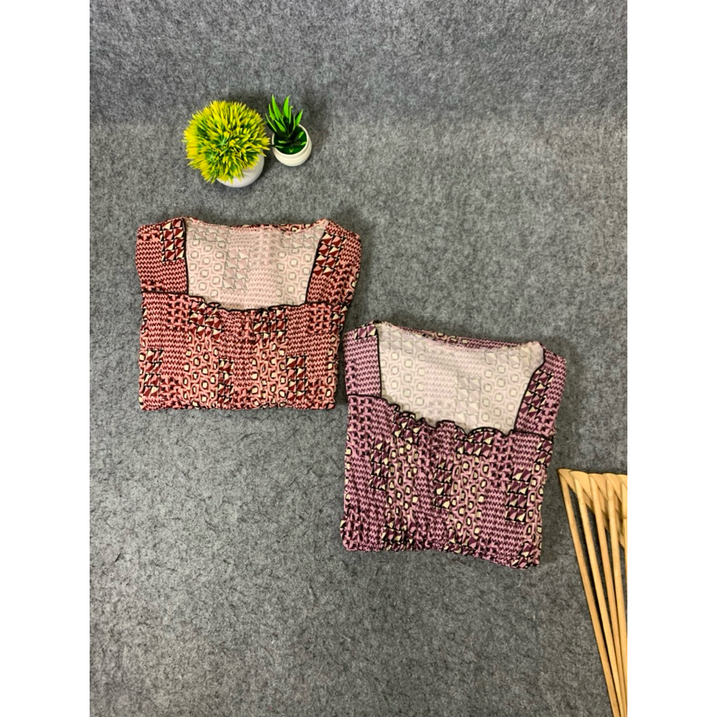 Dress rempel dewasa , lingkar dada 80 cm, panjang baju 90 cm