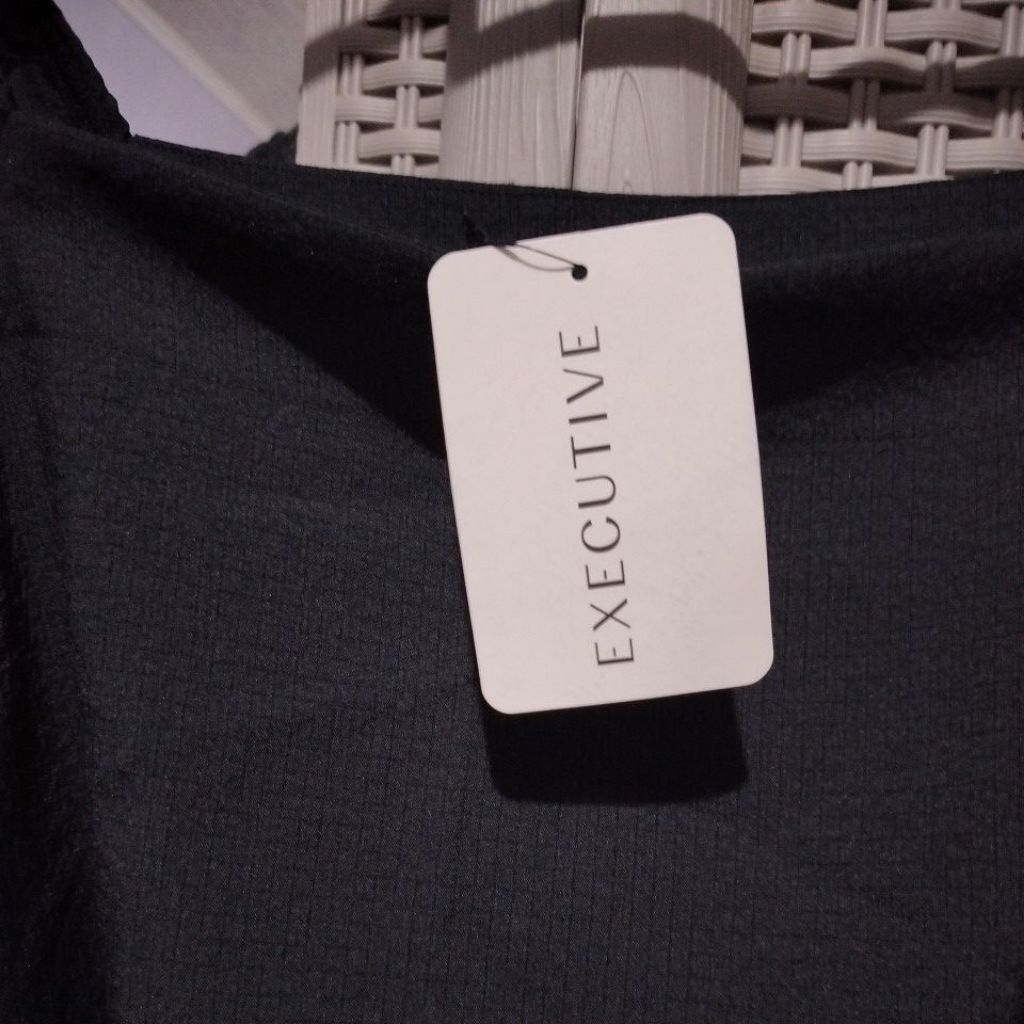 baju crop tangan balon panjang